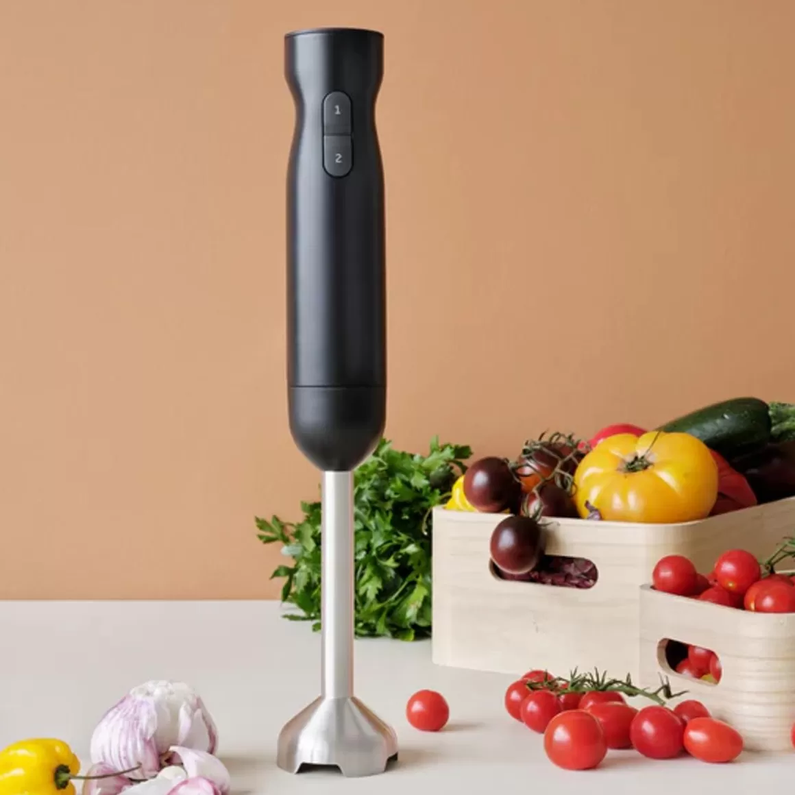 Frullatore Professionale RIG-TIG Foodie Plus 400W - Elettrico con Modalità Manuale per Preparazioni Gourmet