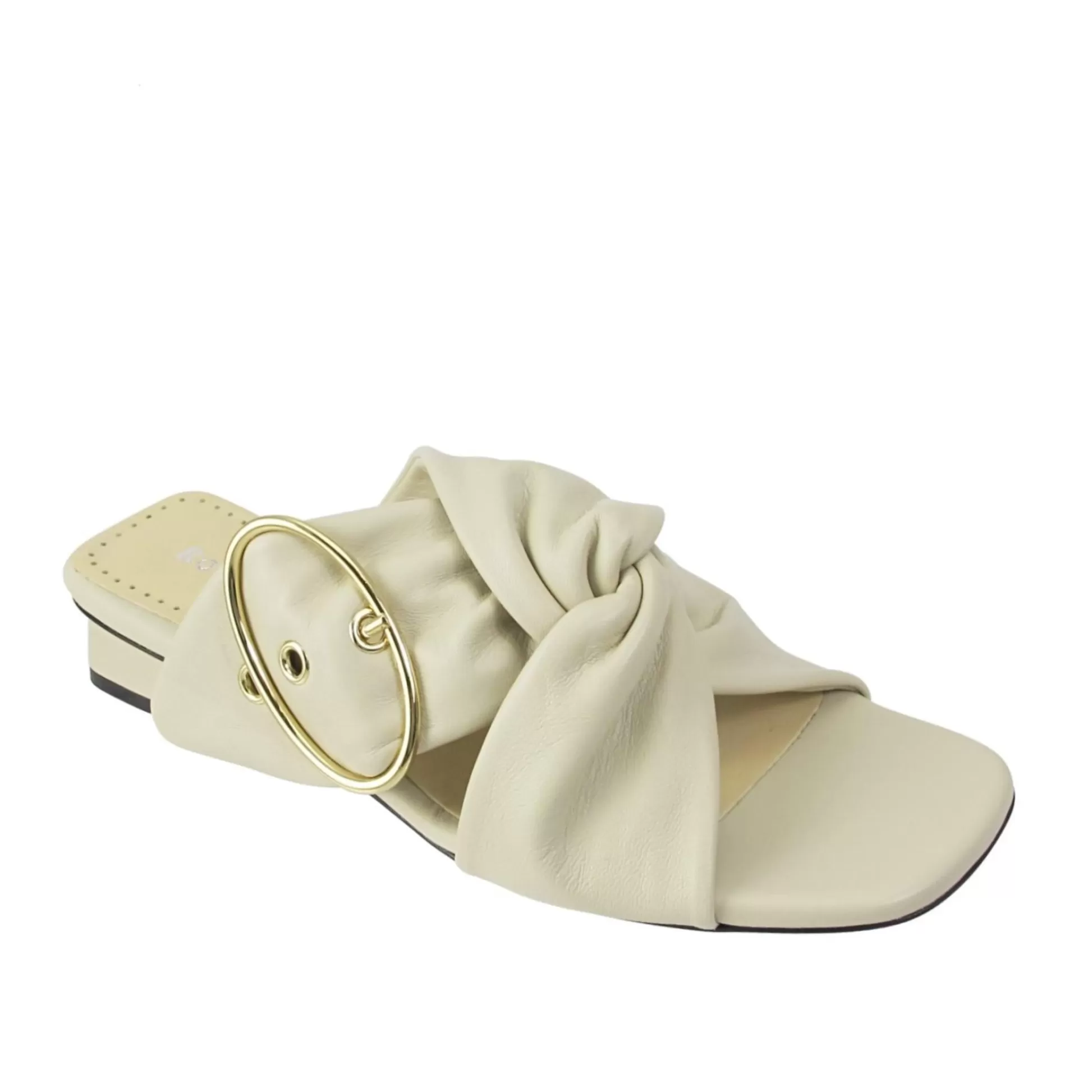 Ron White Brenley - Sandali Eleganti Donna in Pelle con Tacco Comodo, Design Moderno per Tutte le Stagioni