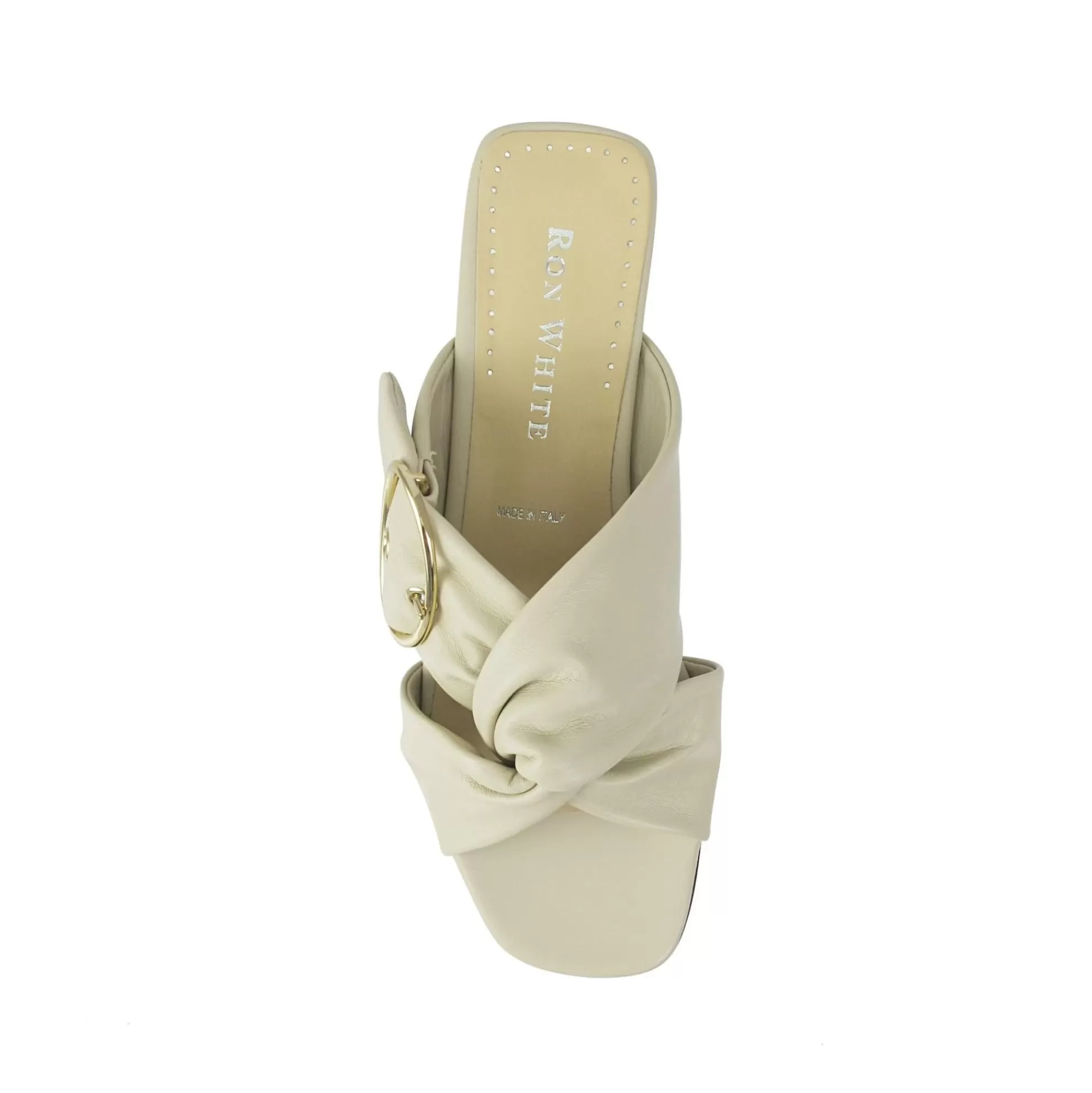 Ron White Brenley - Sandali Eleganti Donna in Pelle con Tacco Comodo, Design Moderno per Tutte le Stagioni