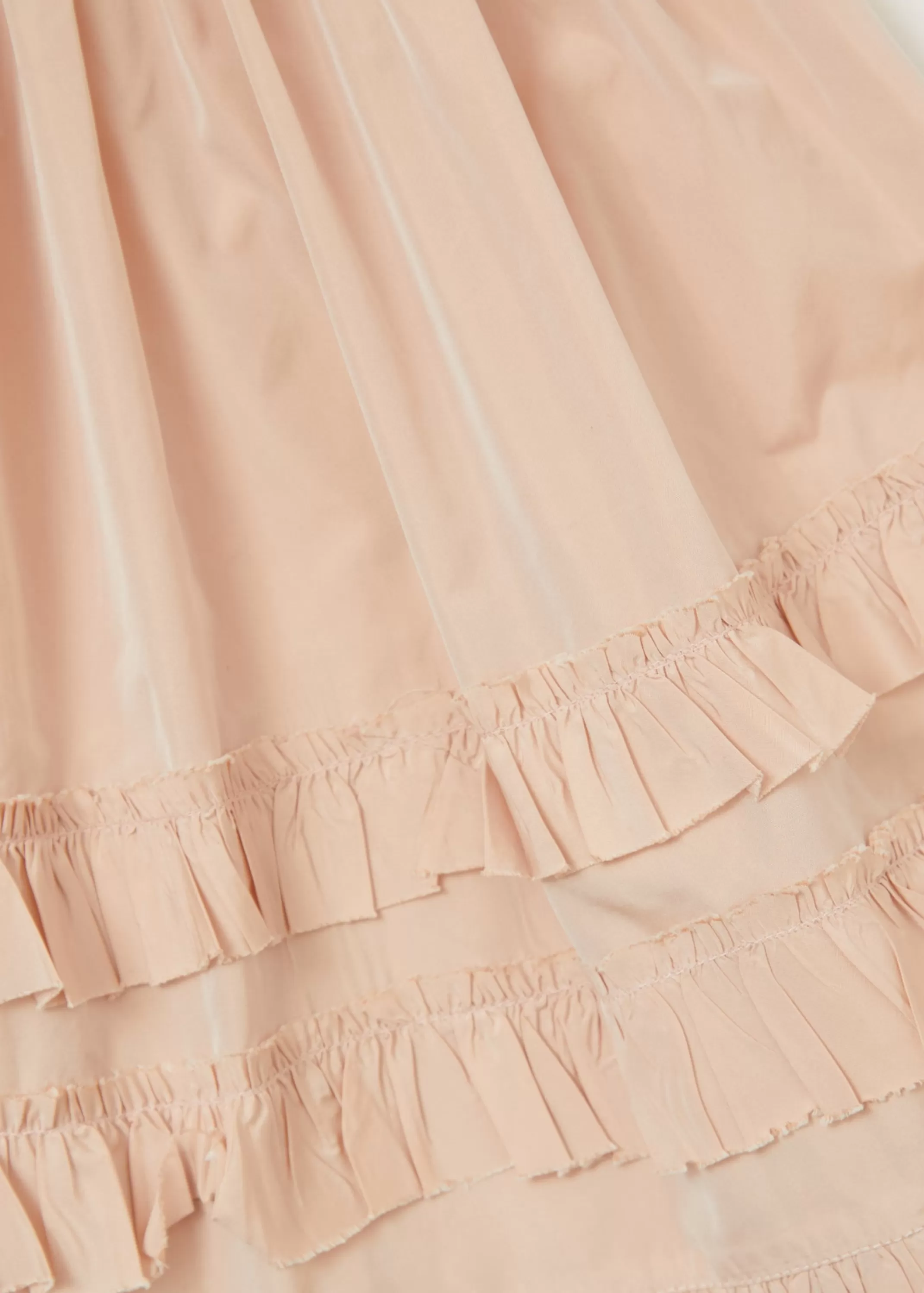 Abito Elegante Briza CARAMEL in Gonna Party - Sfumatura Rosa Chiaro, Perfetto per Feste e Serate Speciali