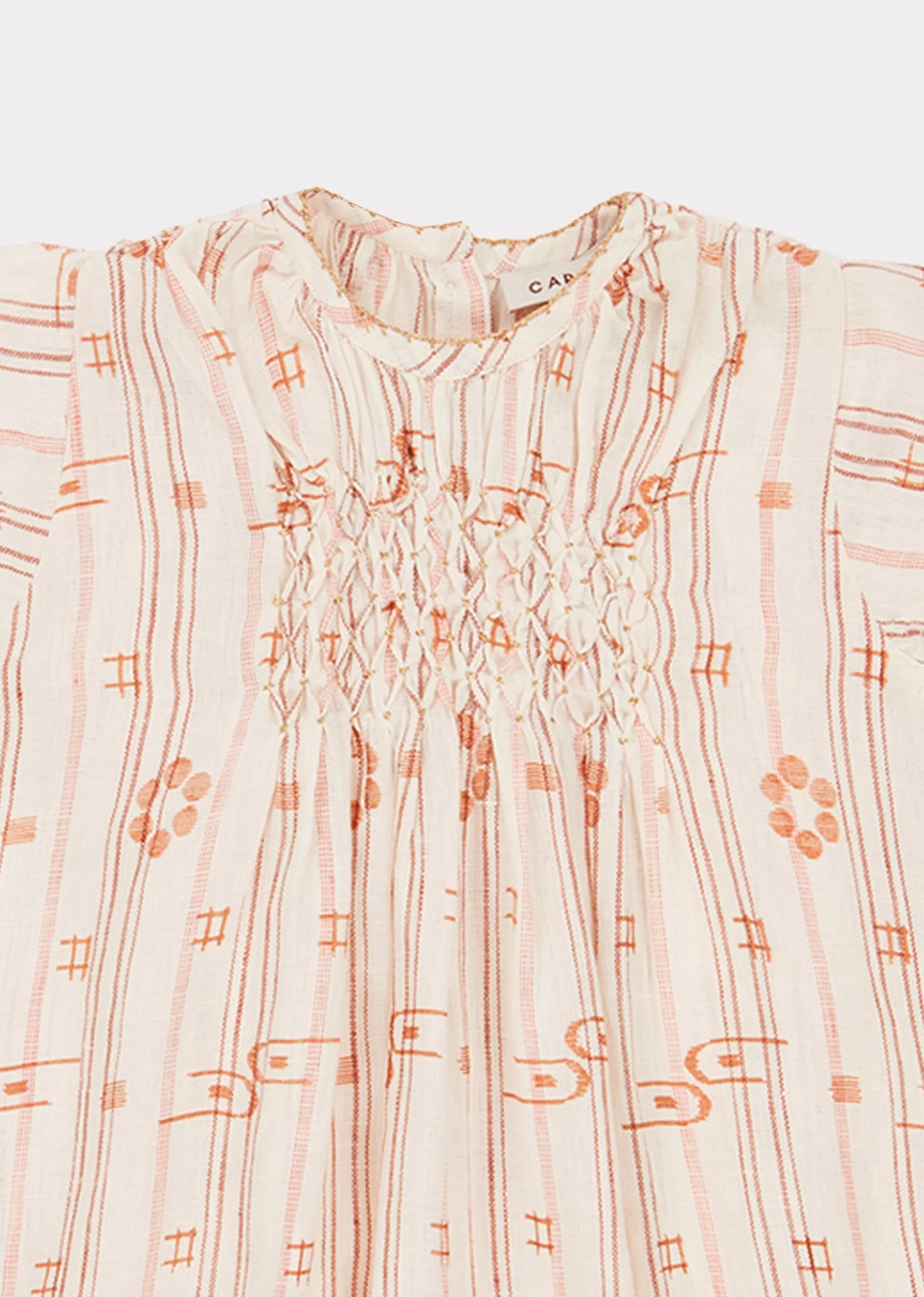 Abito neonato Clapham CARAMEL - Tinta Rosa Sabbia per piccole principesse