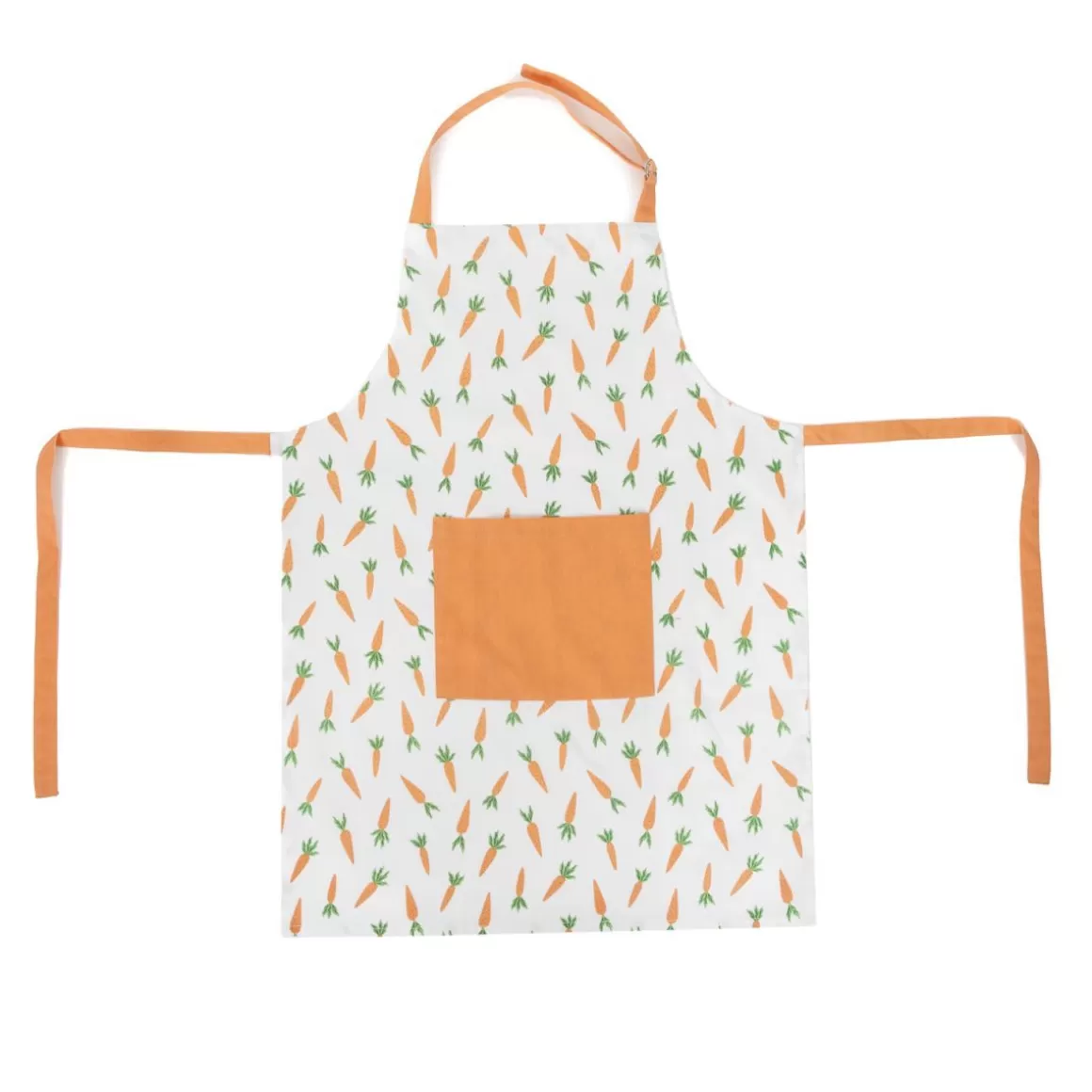 Grembiule da Cucina HOMLA con Stampa Carote - Fantasia Divertente, 60x80 cm, Tessuto Resistente e Lavabile, Ideale per Cucinare con Stile