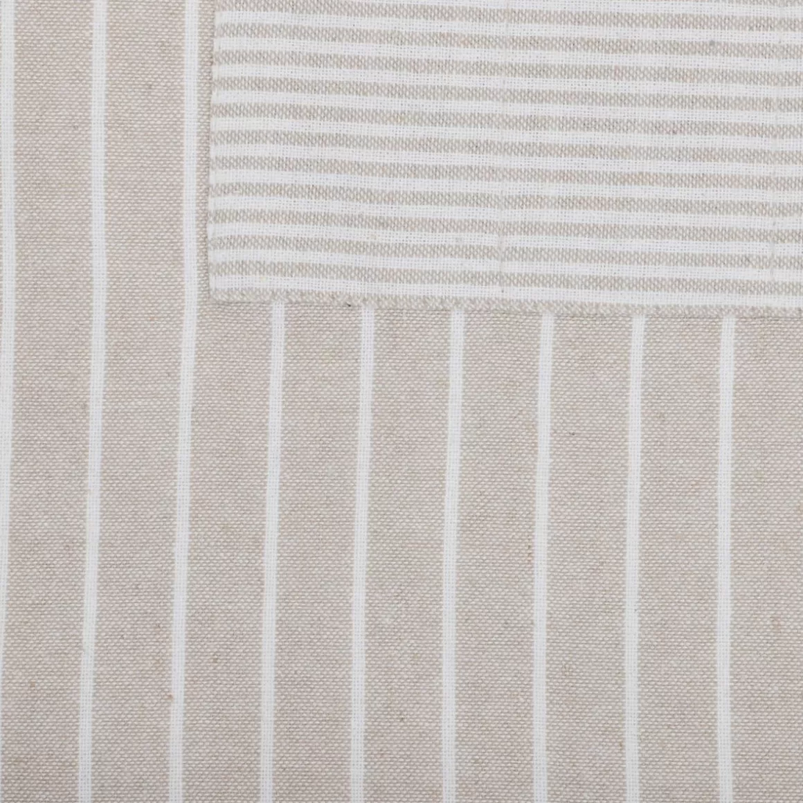 Tovaglietta da Cucina in Cotone Righe Eleganti HOMLA - 60x80 cm, Pratica e Resistente con Dettaglio Moderno - Perfetta per la Tua Tavola