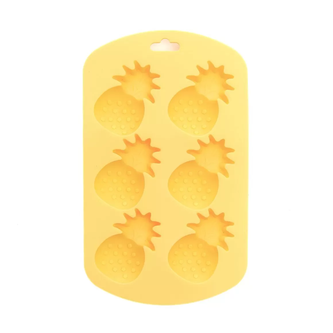 HOMLA Stampo per Ghiaccio Estivo a Forma di Ananas - Formato Fresco 19x11,5 cm per Cocktail Creativi
