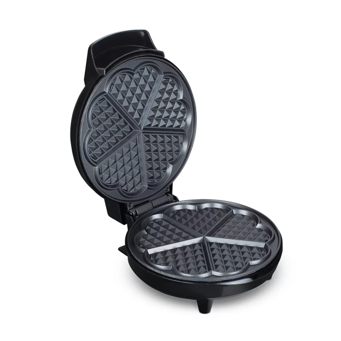 BERLINGER HAUS Piastra per Waffle Professionale | 700W Rosa Oro Opaco | Design Compatto 20,3 cm | Ideale per Colazioni Gourmet
