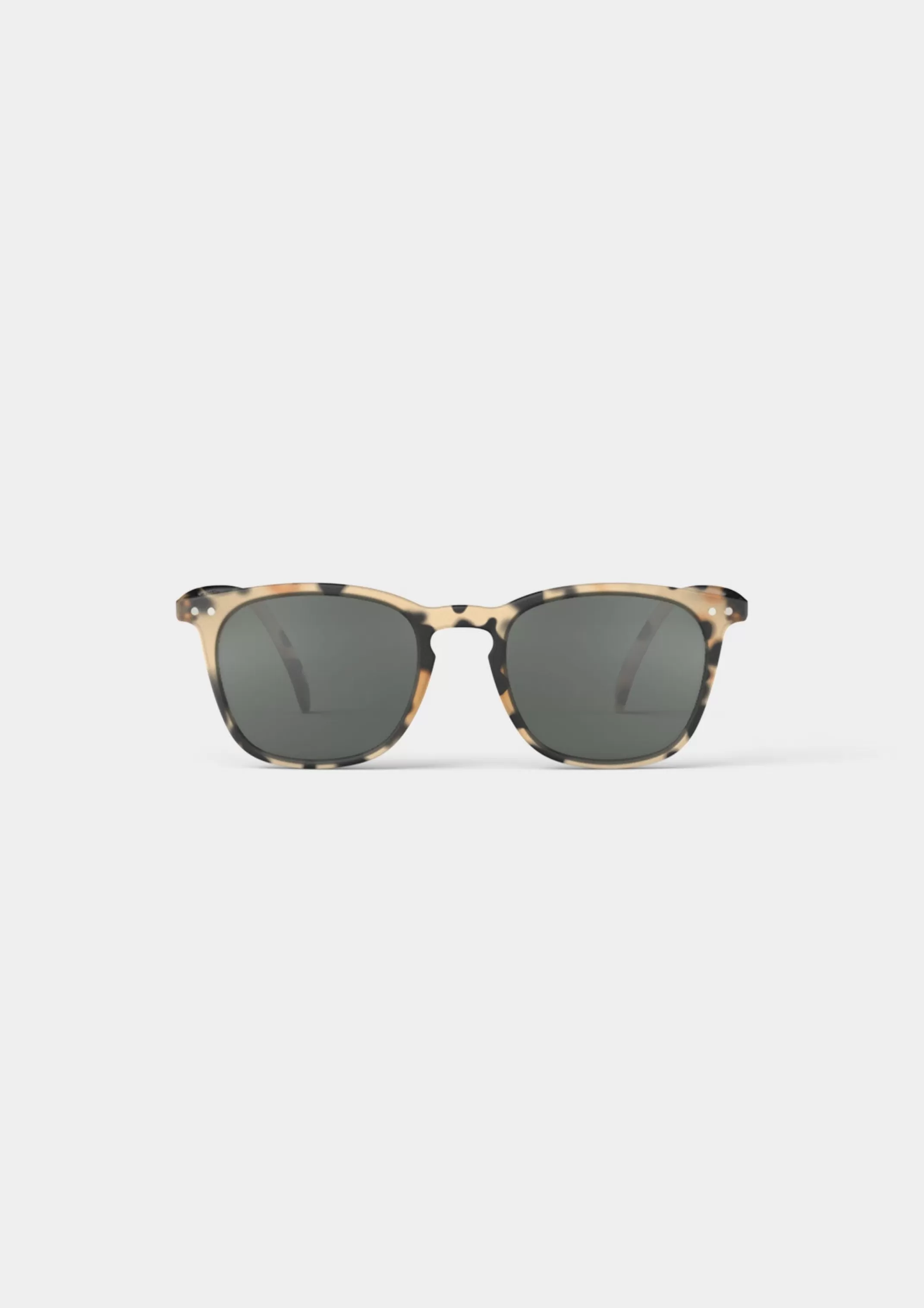 Occhiali da sole CARAMEL Izipizi Modello E - Design elegante in tartaruga chiara