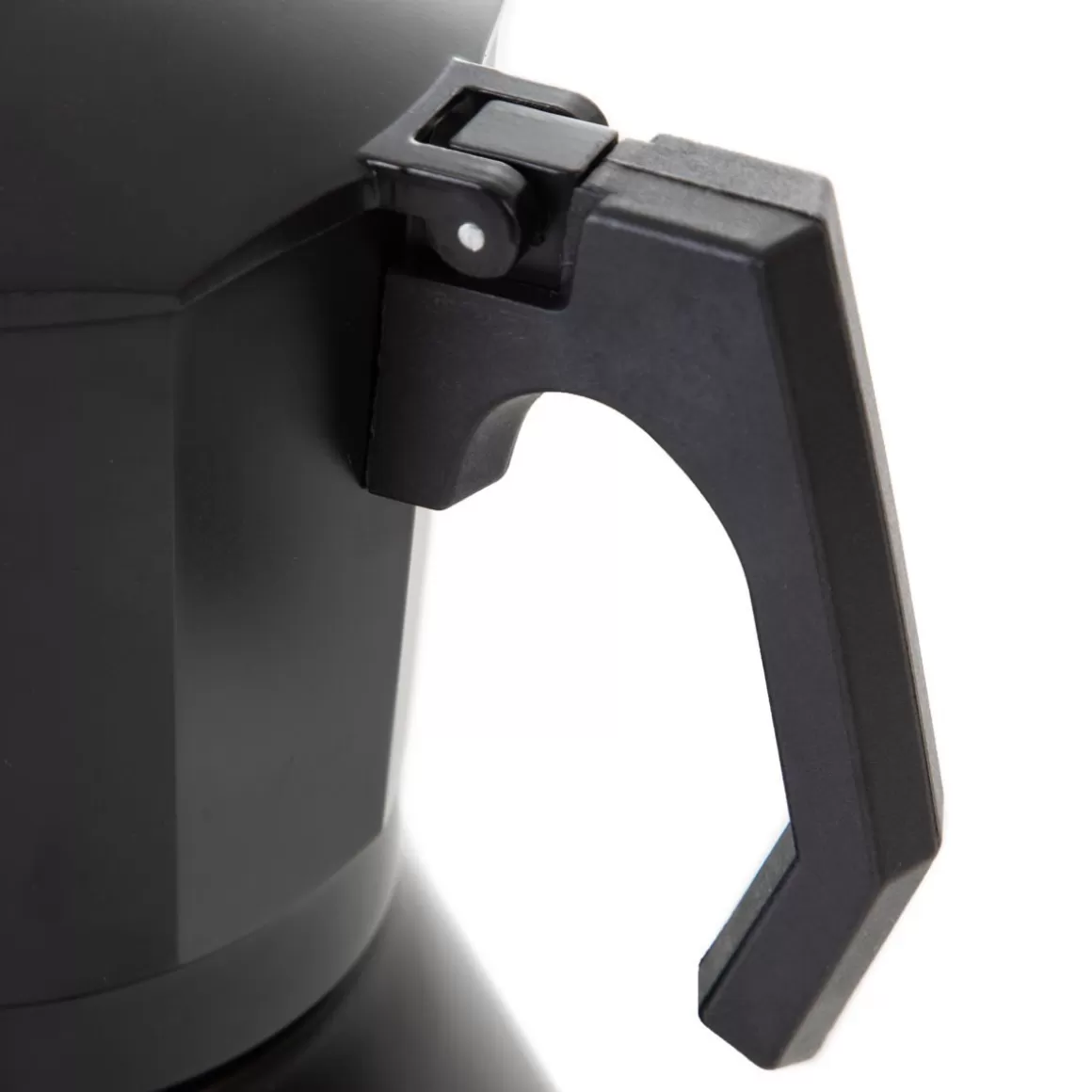 HOMLA Caffettiera Mia Mokka - Elettrodomestico Elegante per 9 Tazze, Design Moderno in Nero Opaco