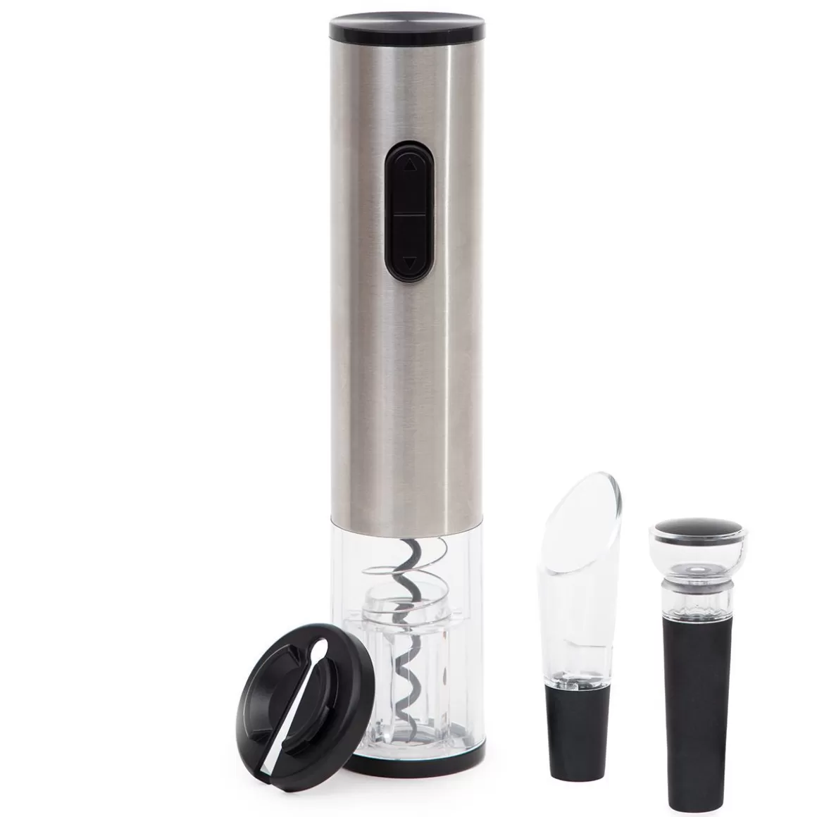 HOMLA Mando: Elegante Cavatappi Elettrico con Kit Regalo Premium, 23 cm