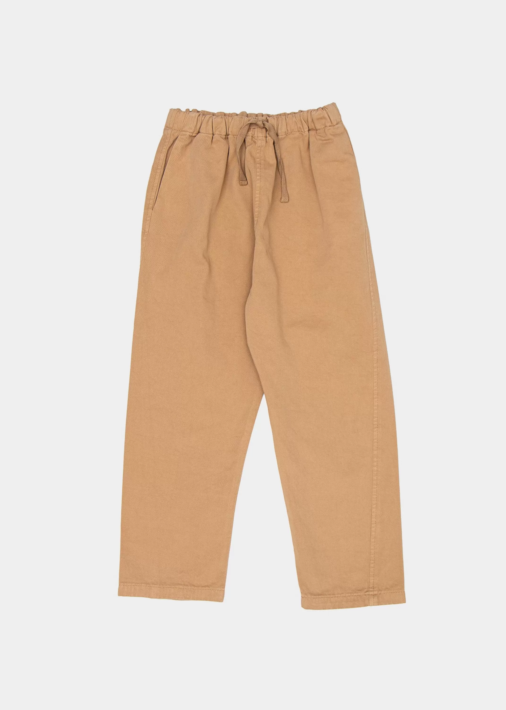 Pantaloni Eleganti Leda in Tinta Unica Camel - Collezione Caramel