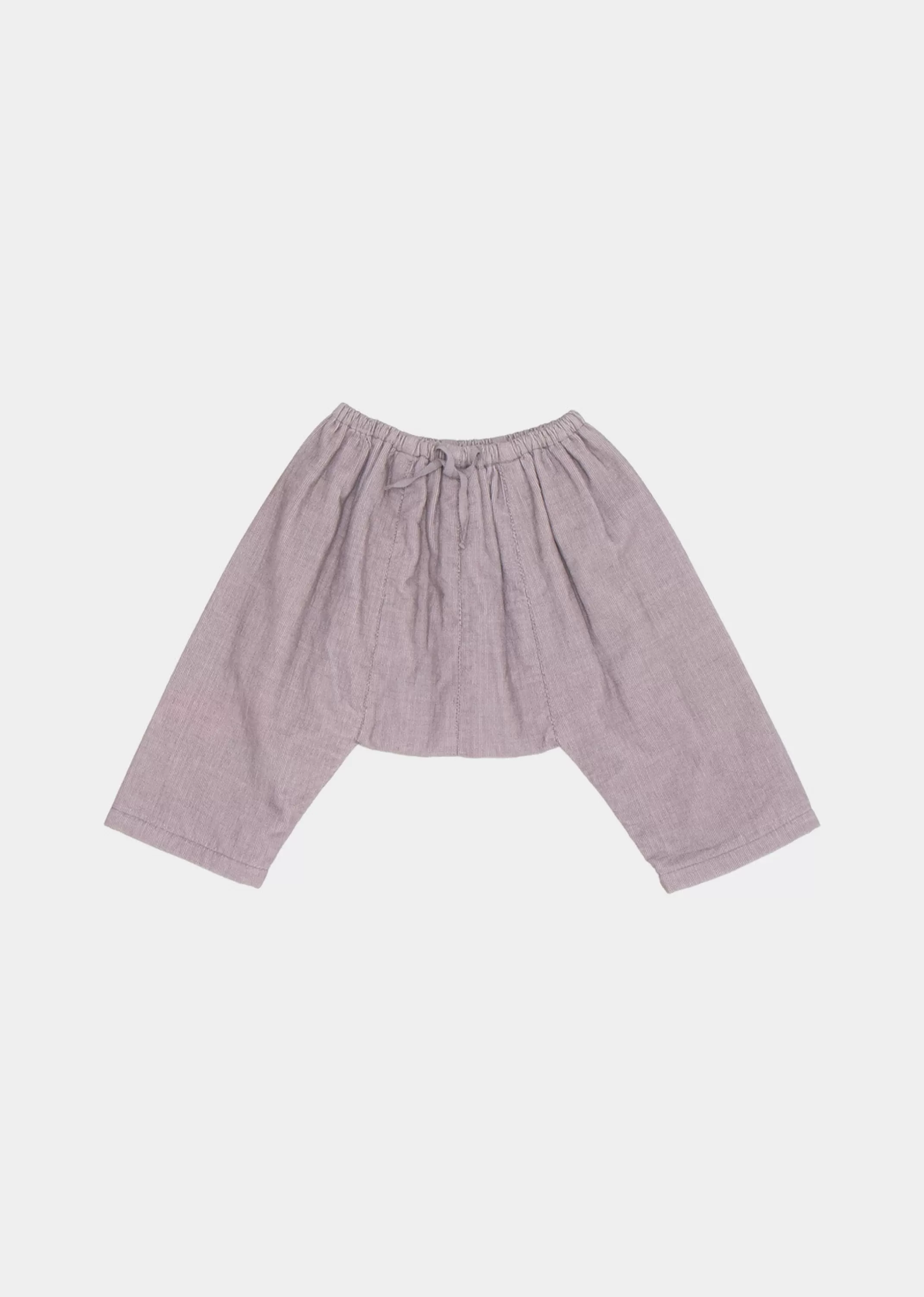 LinuBaby Pantaloni Morbidi in Grigio Cenere - Modello Caramello per Neonati
