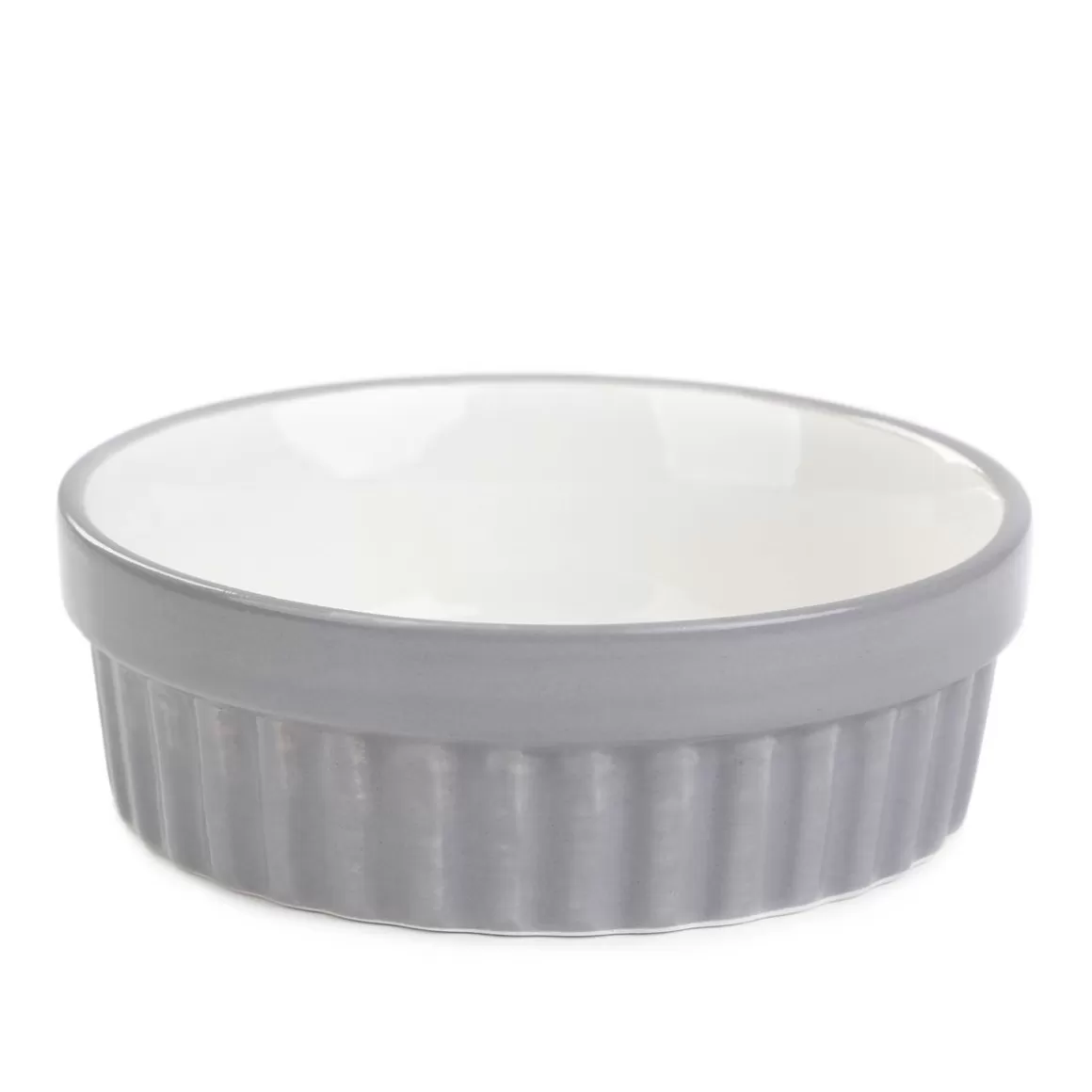 HOMLA Ciotola Elegante per Gatti con Design a Zampa - Grigio Antracite, 12x4 cm