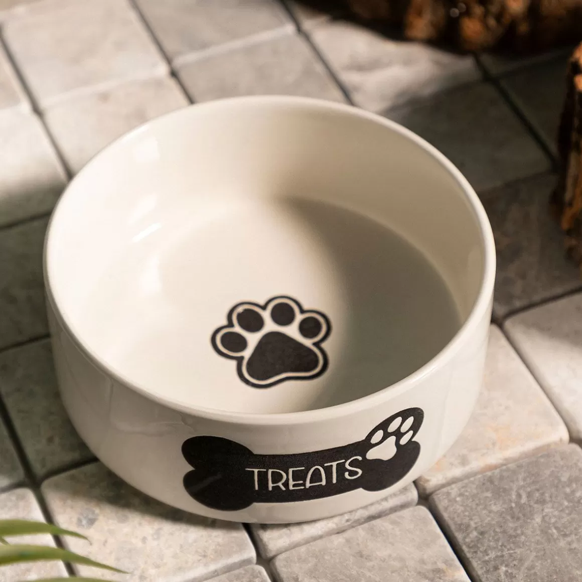 Deliziosa Ciotola Porta Snack Homla per Cani - Design Compatto 13x5 cm in Acciaio Inossidabile