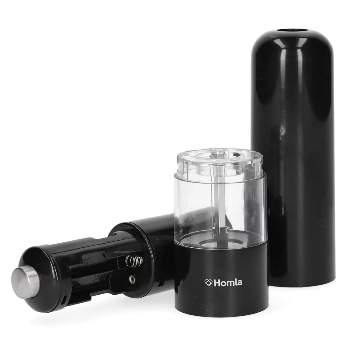 Macinino da Tavola HOMLA per Sale e Pepe - Design Moderno in Acciaio Inox 23cm con Doppio Dosatore