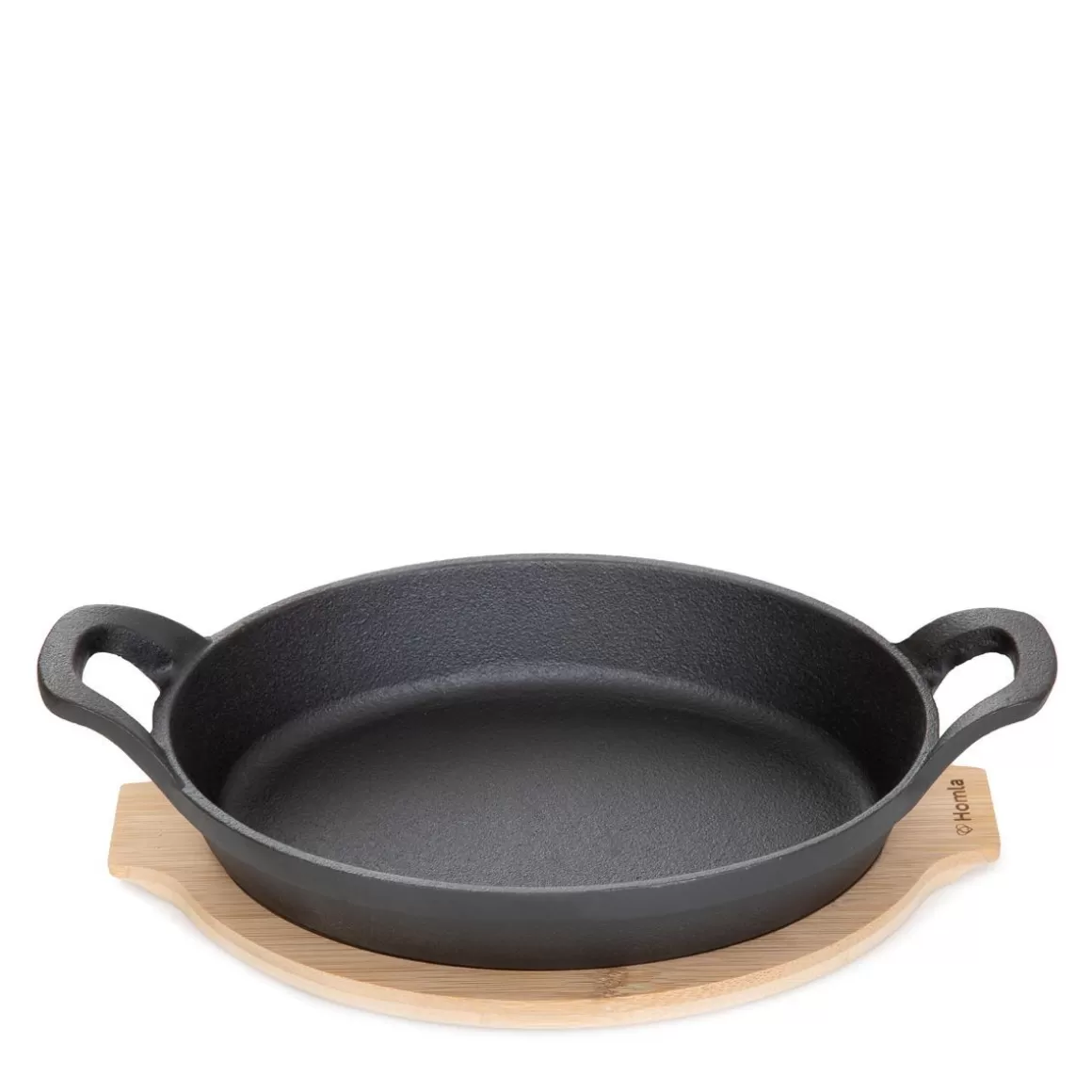 HOMLA Pentola in Ghisa Andreas con Base Integrata - Formato Medio, Diametro 27 cm per Cucina Professionale