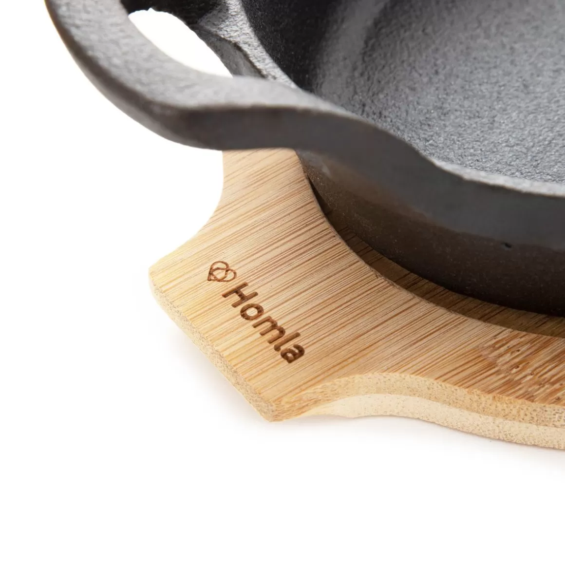 HOMLA Pentola in Ghisa Andreas con Base Integrata - Formato Medio, Diametro 27 cm per Cucina Professionale