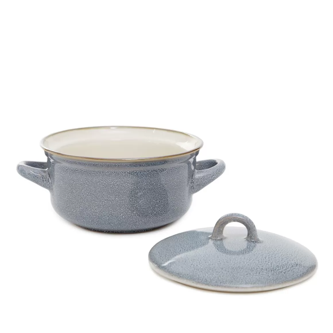 Casseruola da forno Larisa con coperchio, grigio antracite - Ideale per cotture lente, capienza 500ml