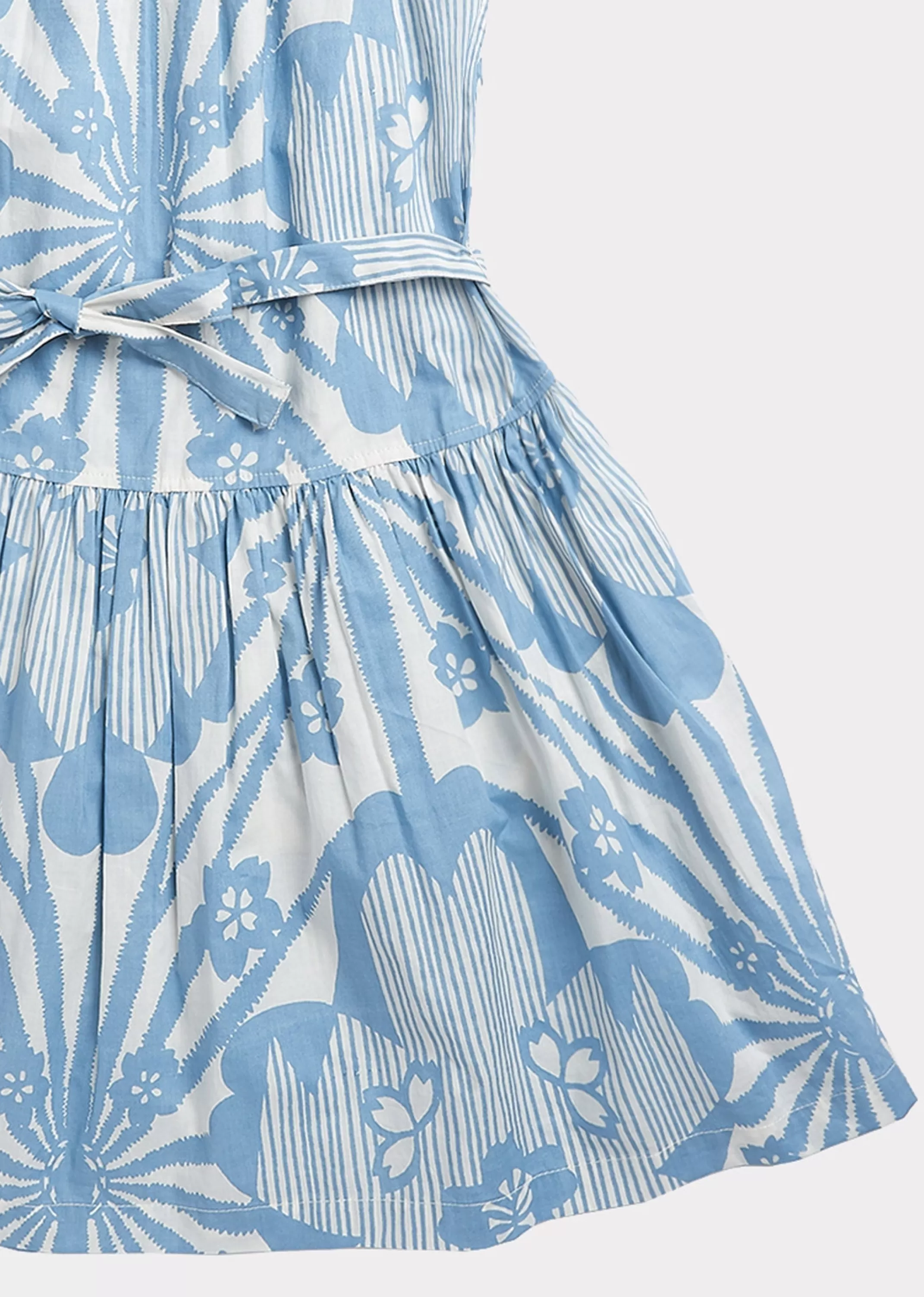 Vestito CARAMEL Notting Hill - Stampa Floreale Blu con Motivo Bohémien, Abito Estivo Elegante per Donne con Tocco Femminile Fresco