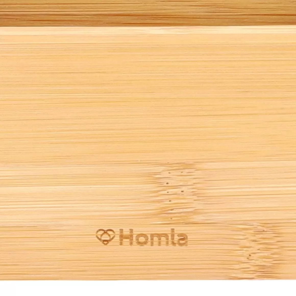 HOMLA - Organizzatore Eco-Friendly in Bambù per Cucina, Compatto 25x13 cm