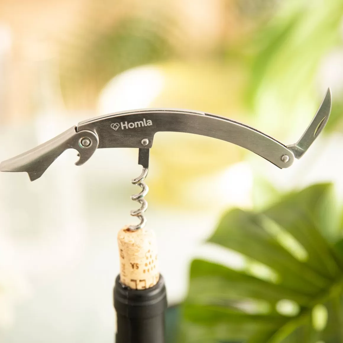 Apri-bottiglie vino HOMLA EasyCook - Design Ergonomico e Pratico per Aperture Senza Sforzo