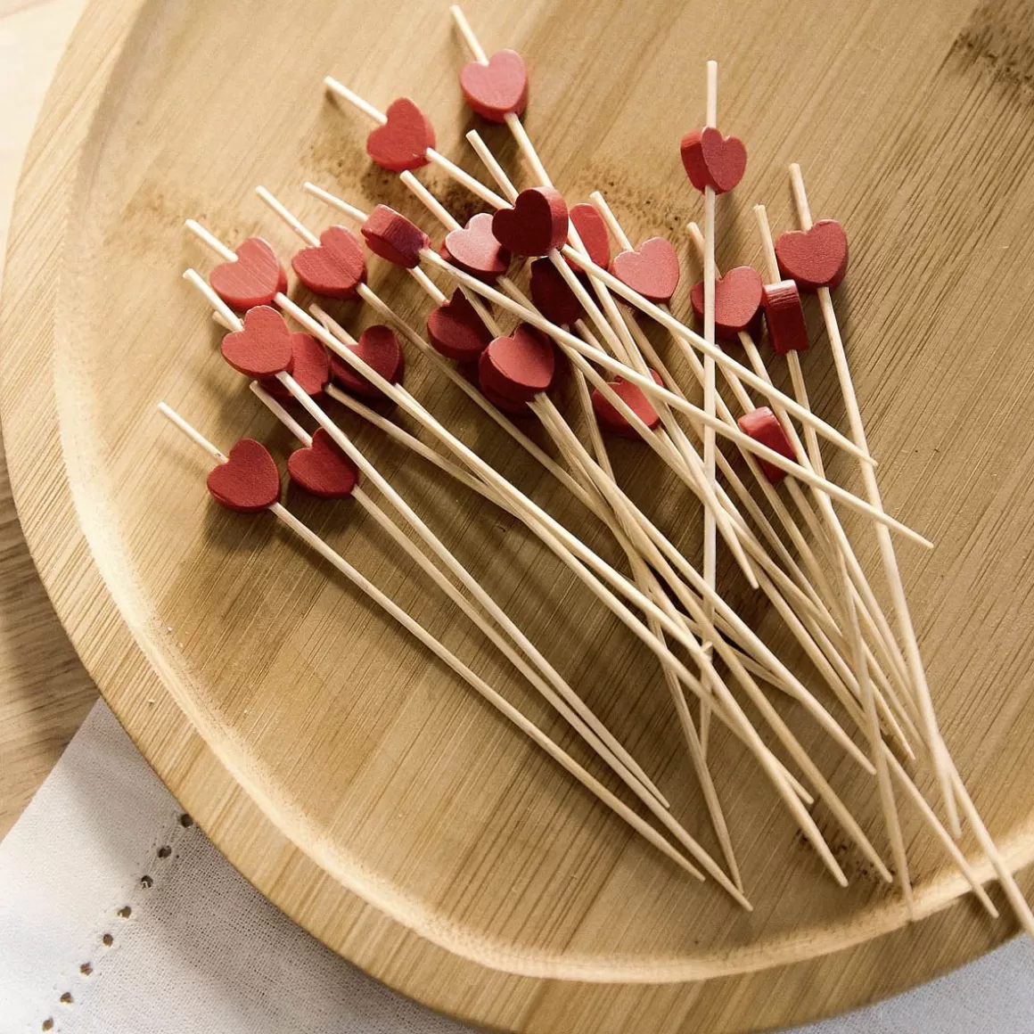 HOMLA Mimi - Bastoncini Dolci con Adorabili Cuori, Confezione da 30 Pezzi per Coccole Golose