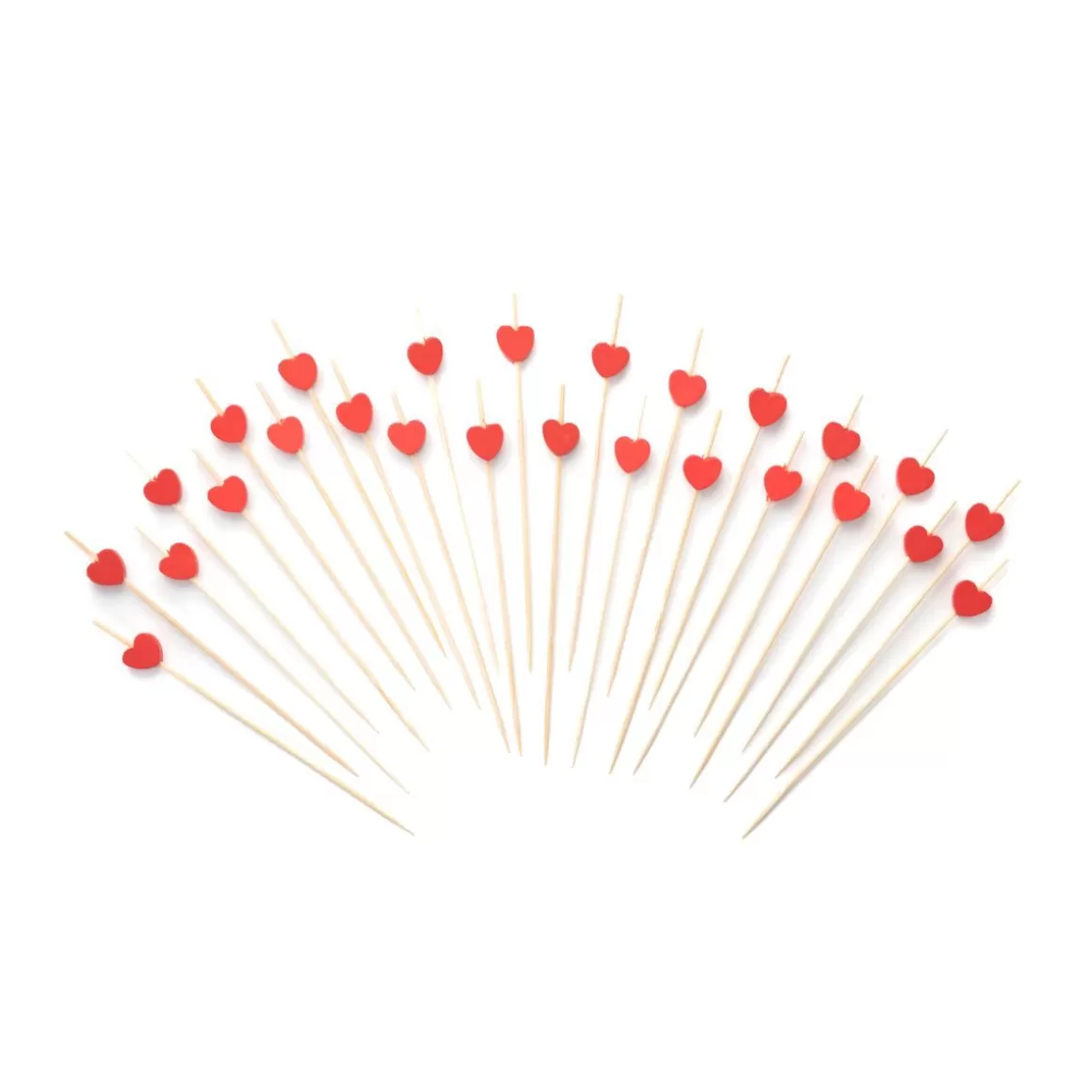 HOMLA Mimi - Bastoncini Dolci con Adorabili Cuori, Confezione da 30 Pezzi per Coccole Golose