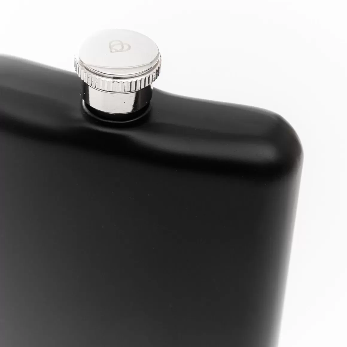 HOMLA Flaccone Elegante per Alcolici, Design Moderno in Nero - Capacità 240ml