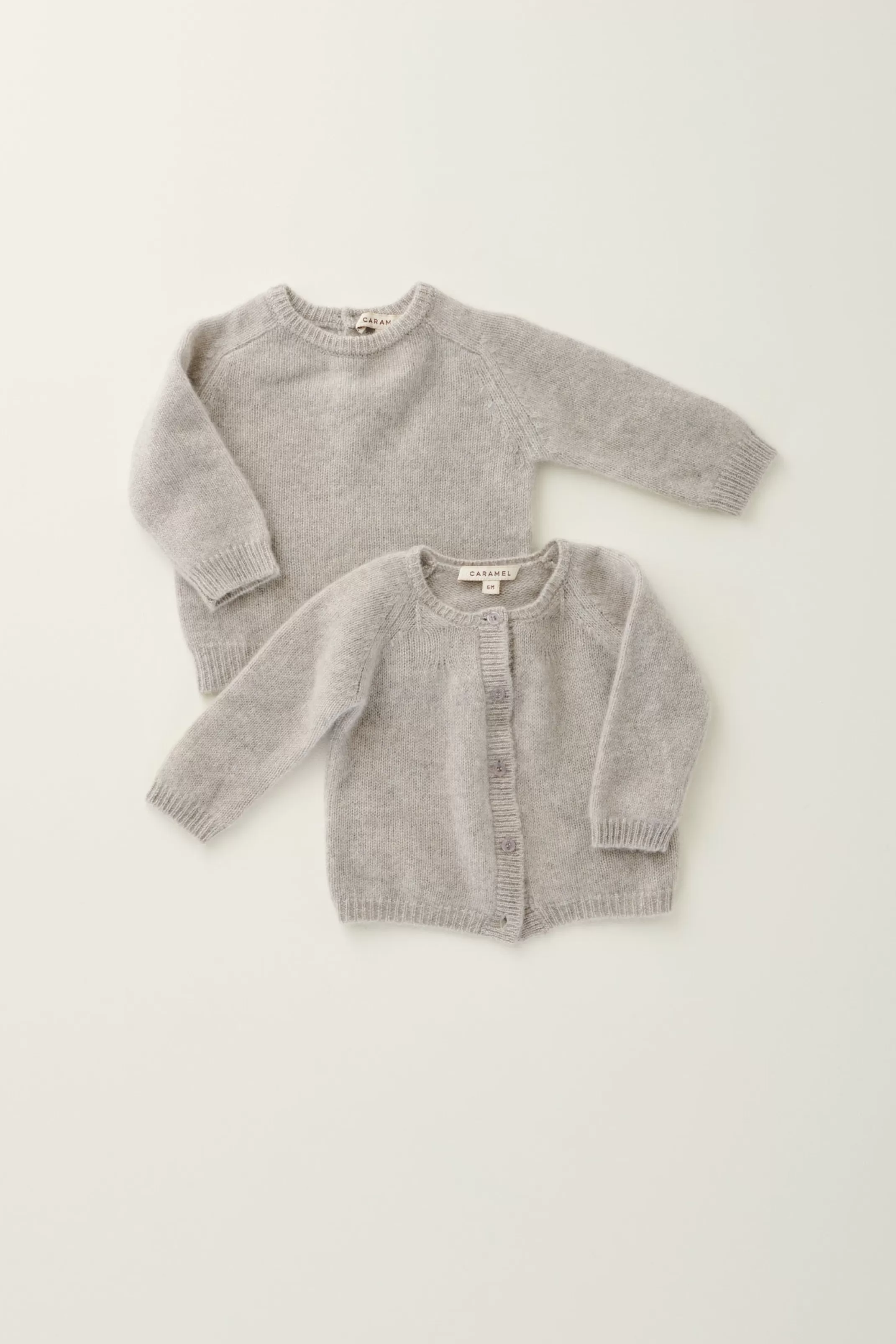 Maglioncino Neonato Tops Caramello con Decorazioni Pietra - Tuta Morbida per Bimbi 0-12 Mesi