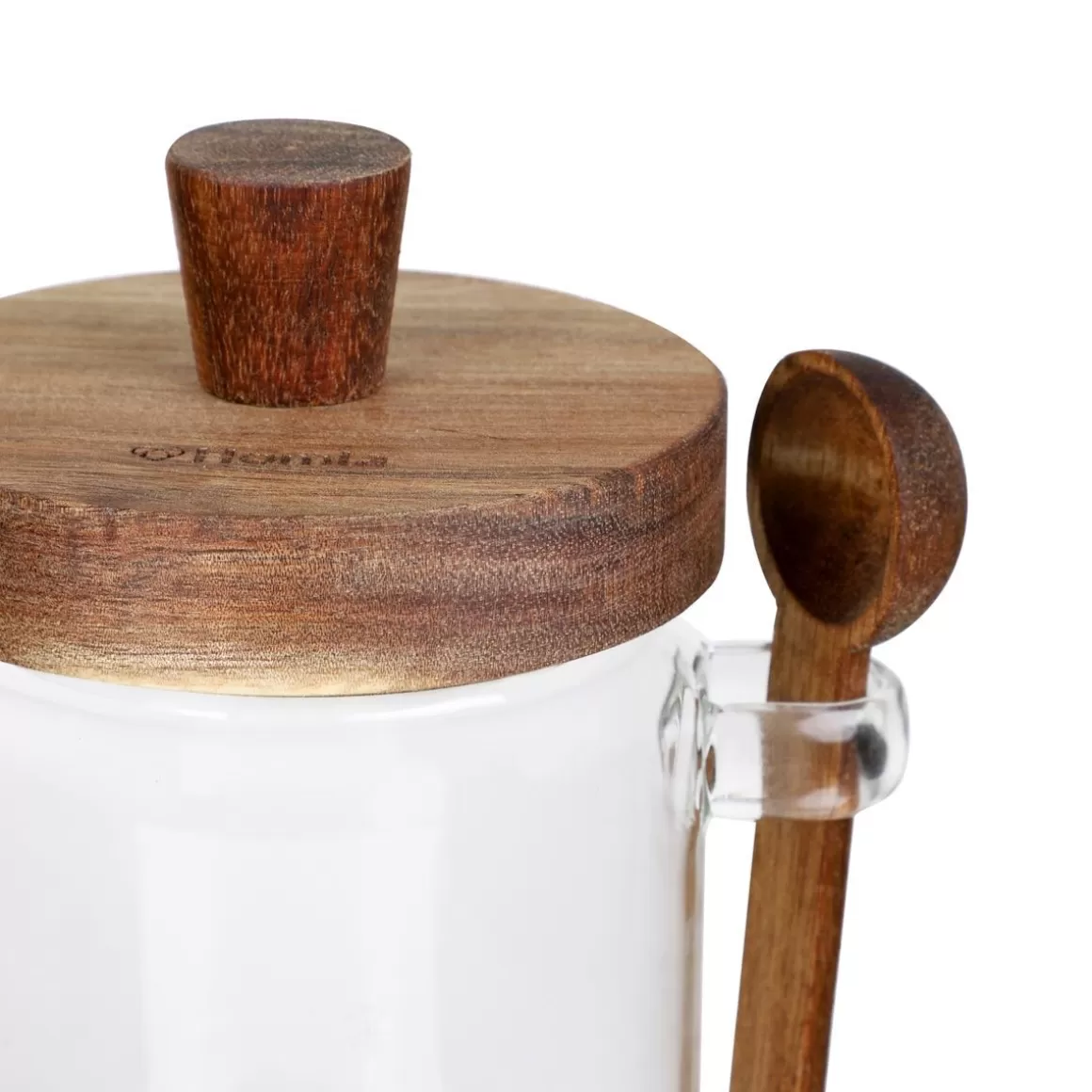Carlos-Z Contenitore Pratico con Cucchiaio Integrato, Design Moderno - Capacità 570ml HOMLA