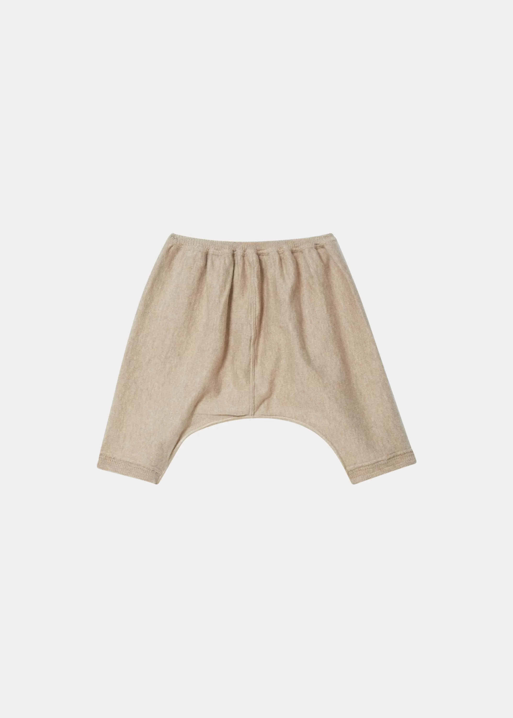 Pantaloncini CARAMEL Prunus - Regalo Elegante per Neonati in Morbido Taupe