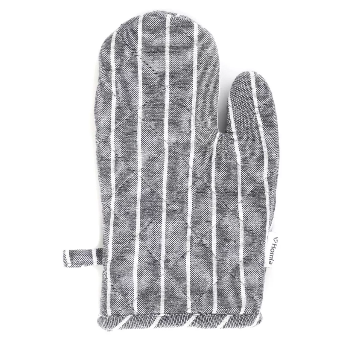 Guanti da Cucina HOMLA Makely a Righe - Tessuto Resistente 16x26 cm per Protezione Sicura sui Fornelli