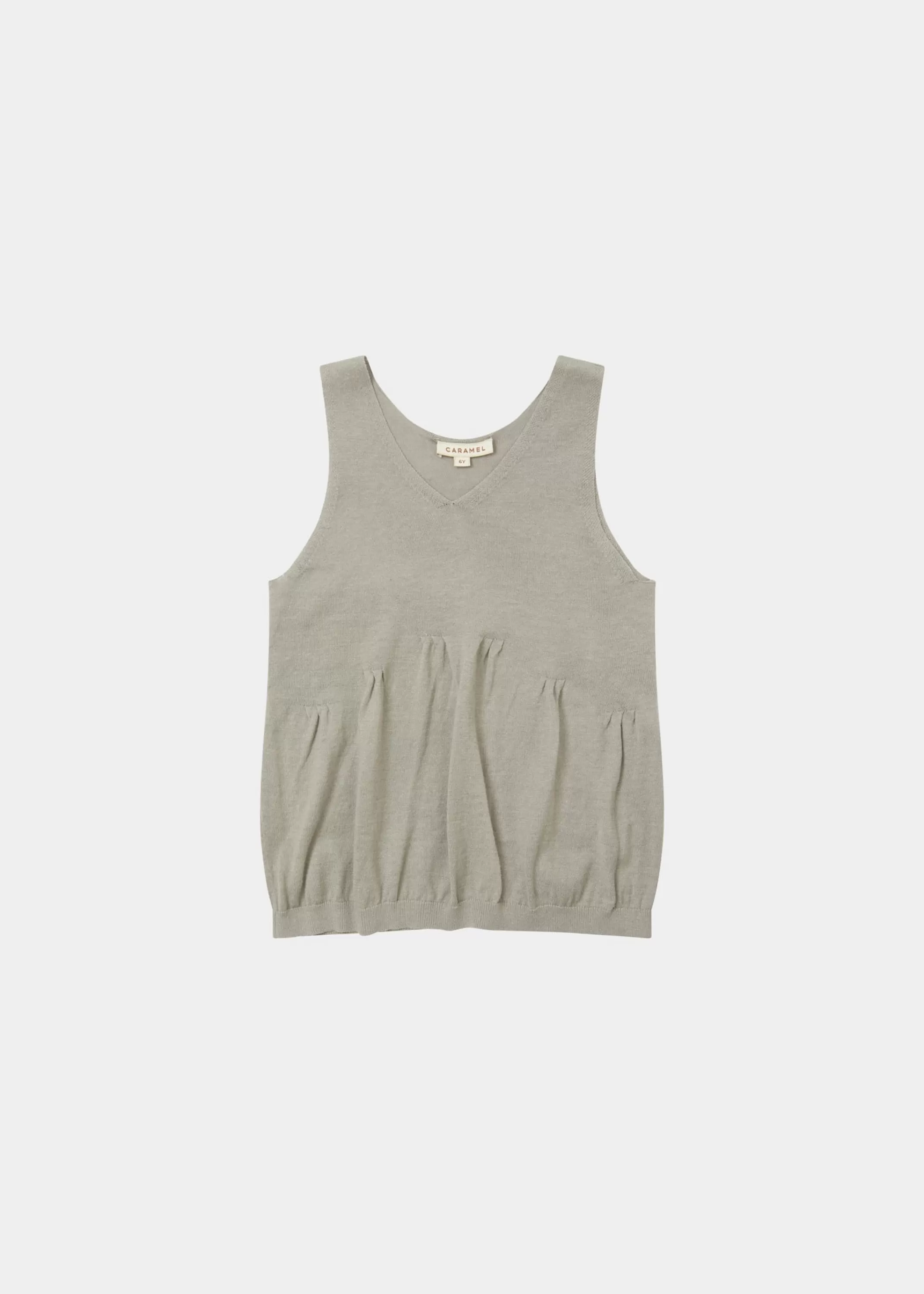 Gilet Casual Tops-CARAMEL Stipa - Tessuto Antracite con Rifiniture Eleganti, Comfort Ottimale per Stile Casual e Ufficio