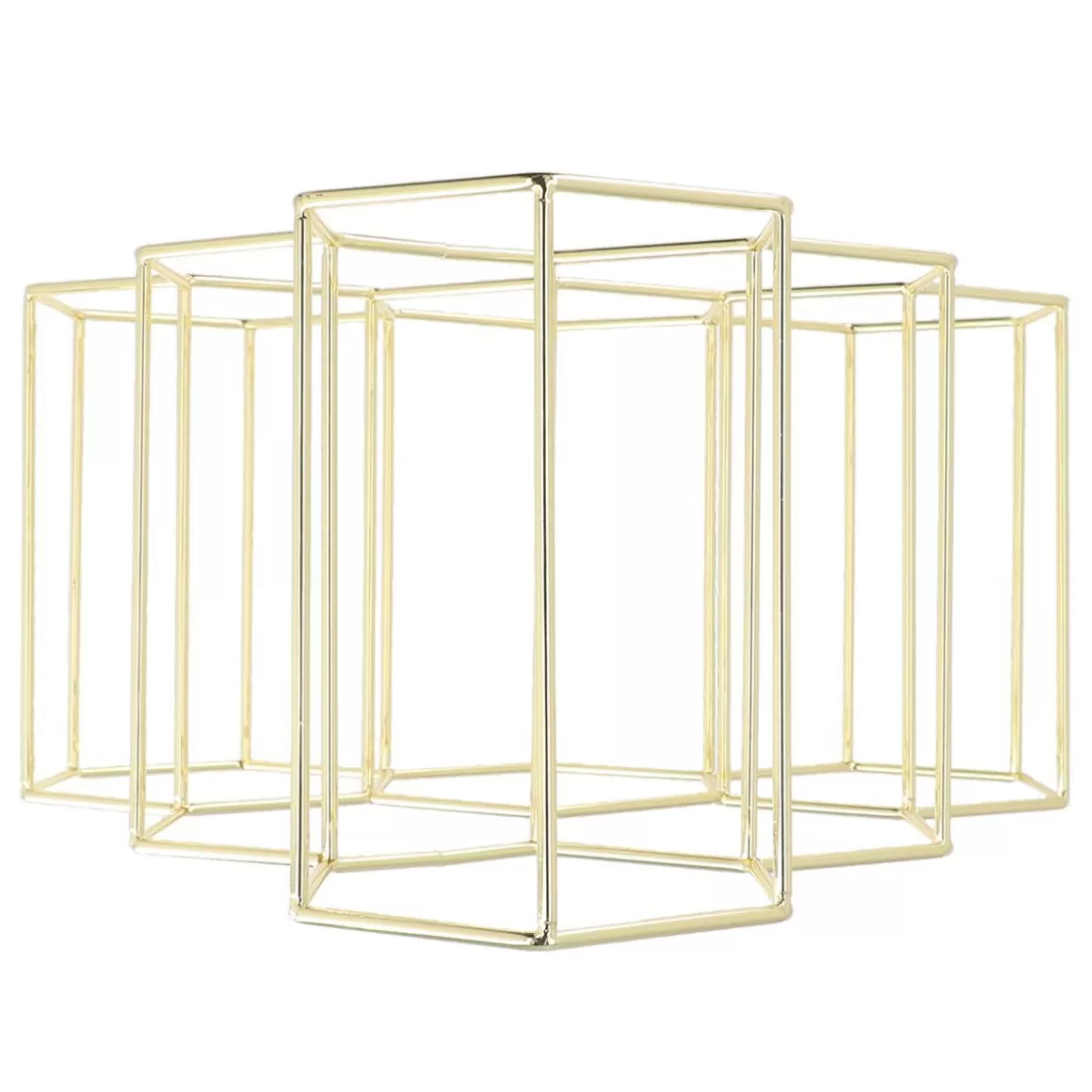 Portabottiglie in metallo Duncan per vino HOMLA - Design elegante 33x16x31 cm