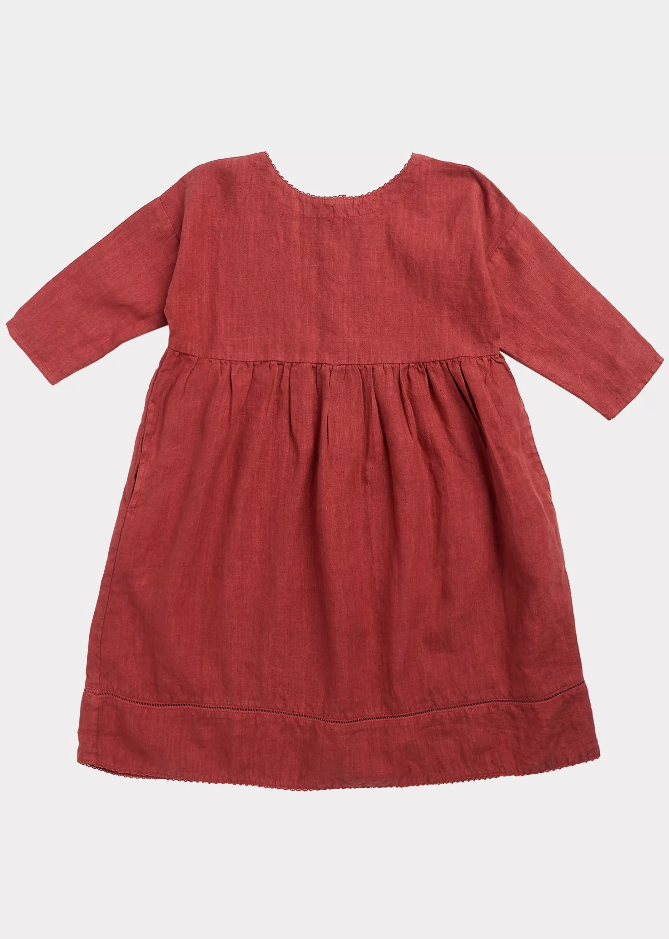 Abito CARAMEL Wimbledon con Design Femminile - Collezione Autunnale in Tonalità Paprica