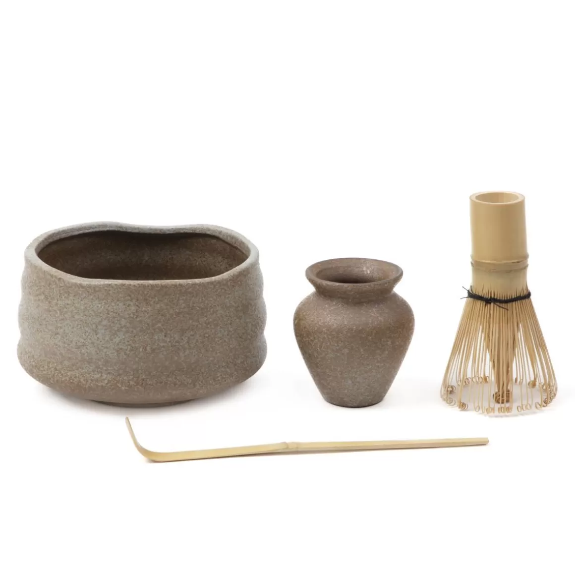HOMLA Kit Completo Yunomi per la Preparazione del Matcha Tradizionale - Set da 4 Tazze Eleganti con Accessori per la Cerimonia del Tè