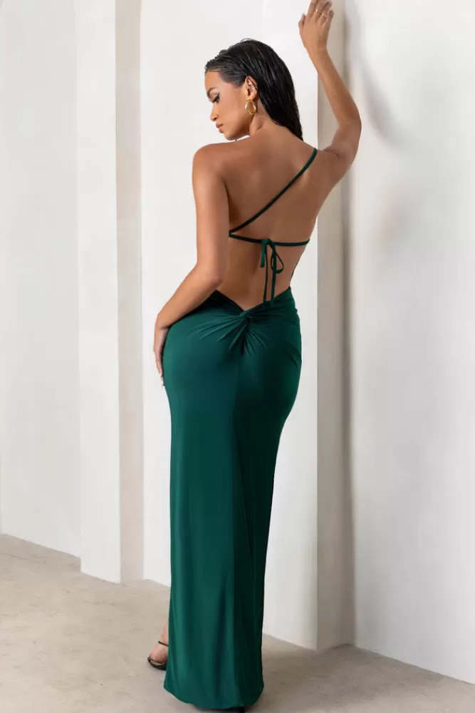 Abito Midi Smeraldo con Spalla Scoperta - Schiena Elegante e Dettaglio Drappeggio | Vestito Estivo Club L London | Promozione Primavera 2024

(：、（Bottle Green→Smeraldo）、、、，)