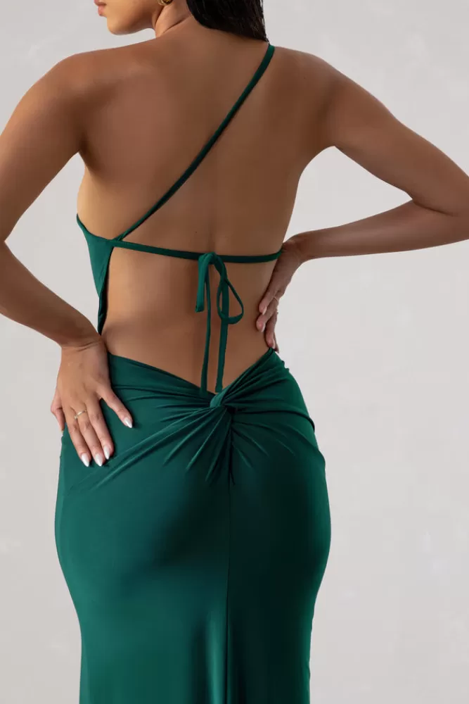 Abito Midi Smeraldo con Spalla Scoperta - Schiena Elegante e Dettaglio Drappeggio | Vestito Estivo Club L London | Promozione Primavera 2024

(：、（Bottle Green→Smeraldo）、、、，)