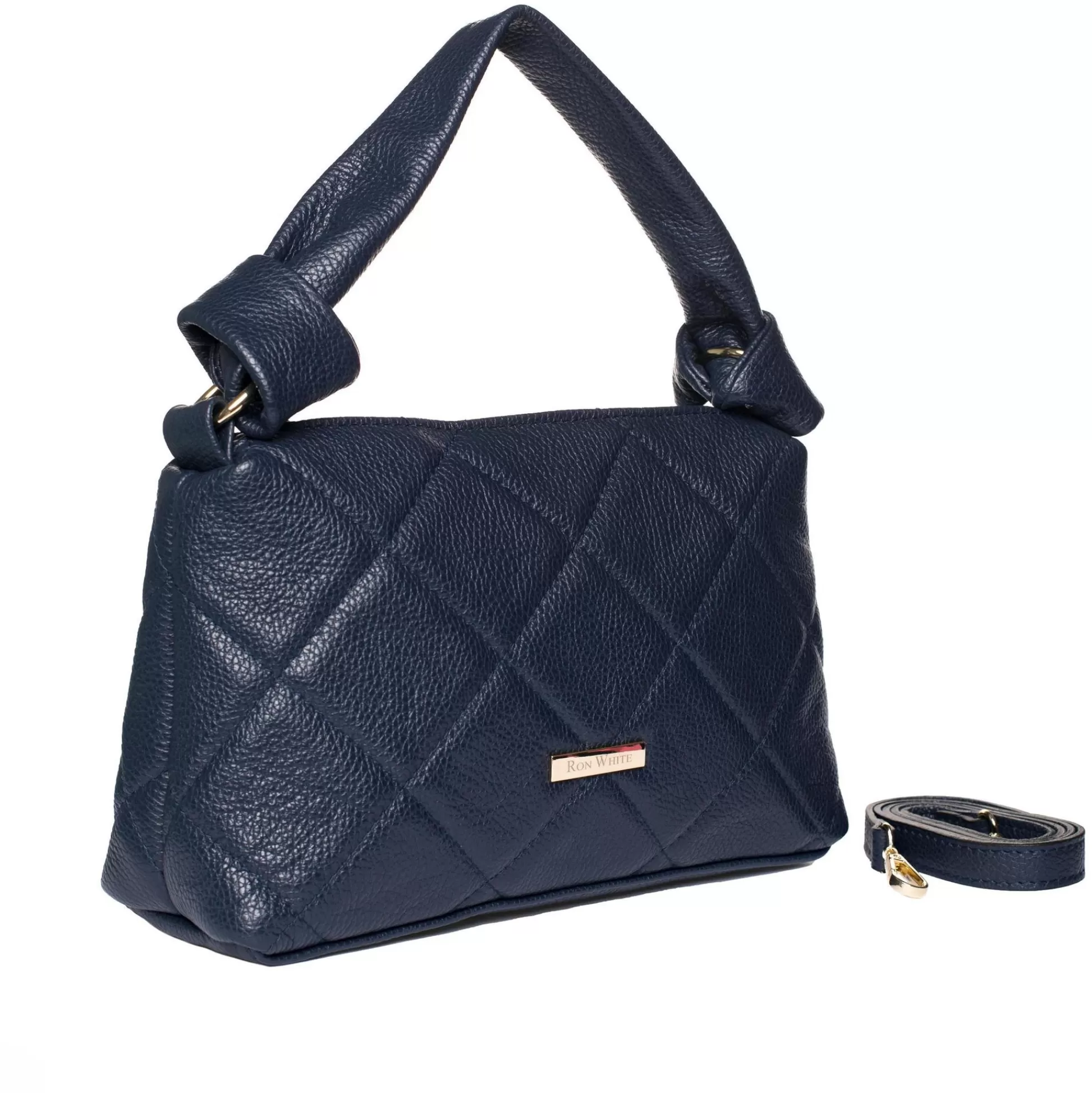 Eleganti Borse in Pelle Scamosciata Emory - Linea Donna Firmata Ron White, Design Classico per Stile Senza Tempo, Collezione Stagionale