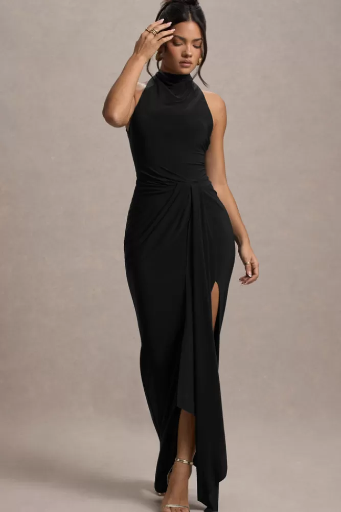 Abito Longuette Club L London Khari - Collo Alto con Drappeggio Twist in Nero Assoluto, Capospalla Sensuale



Khari by Club L London - Abito Sera Lungo con Scollo Avvolgente, Dettaglio Asimmetrico e Tessuto Fluido Nero - Stile Iconico



Club L London Khari: Abito Elegante con Spalle Scoperte, Pieghe Dinamiche e Coda A Strascico - Nero Intenso, Imperdibile