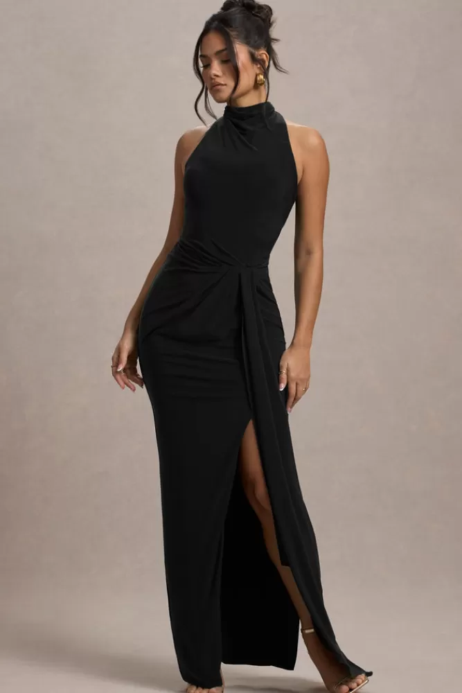 Abito Longuette Club L London Khari - Collo Alto con Drappeggio Twist in Nero Assoluto, Capospalla Sensuale



Khari by Club L London - Abito Sera Lungo con Scollo Avvolgente, Dettaglio Asimmetrico e Tessuto Fluido Nero - Stile Iconico



Club L London Khari: Abito Elegante con Spalle Scoperte, Pieghe Dinamiche e Coda A Strascico - Nero Intenso, Imperdibile