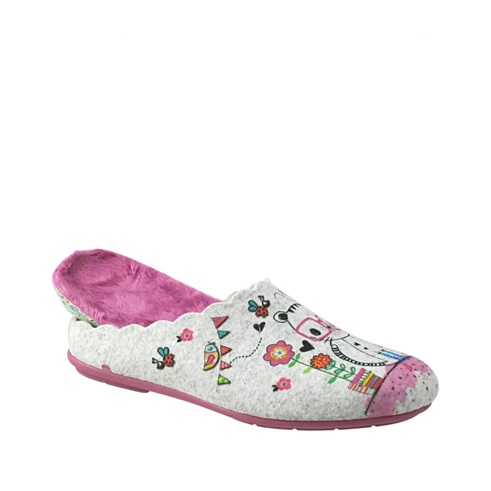 Pantofole Morbide con Design Gatto Lupin - Calzature Confortevoli per Donna con Stile Carino